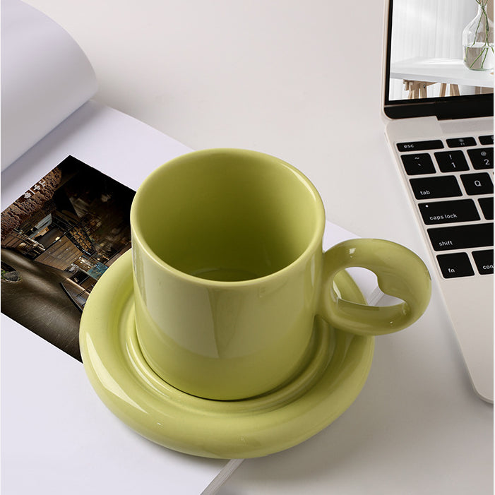 Heart-shaped Cup and Plate - Heartzcore Heartzcore