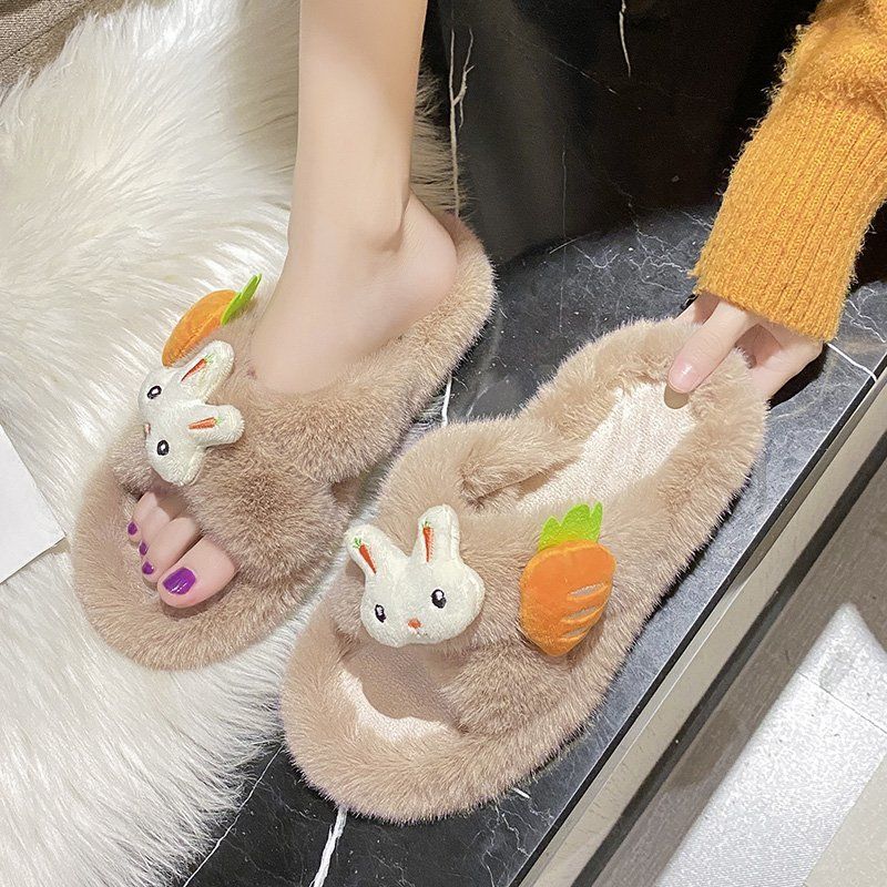Cute Bunny Carrot Slippers Susan