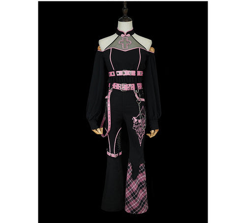 Kawaii Harajuku Black Pink Outfits ON812 ONI