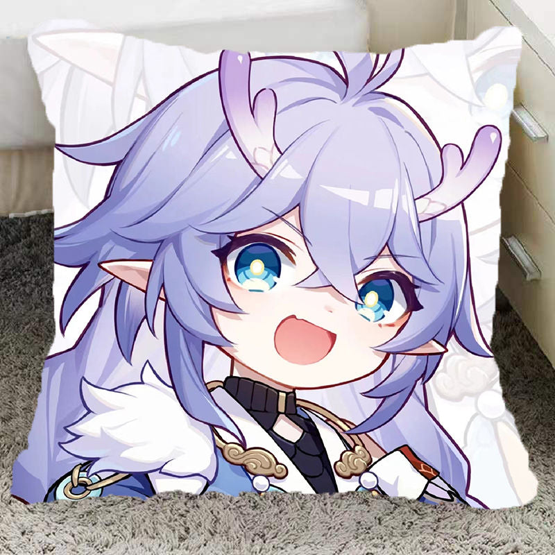 Honkai Star Rail Character Kawaii Comfy Pillow ON773 KawaiiMoriStore