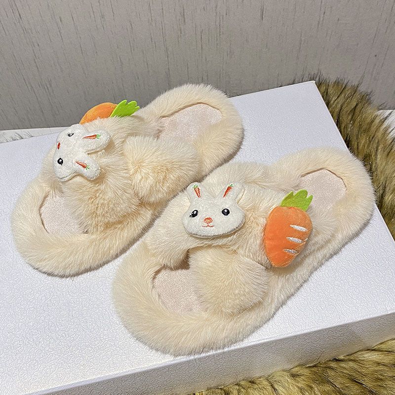 Cute Bunny Carrot Slippers Susan