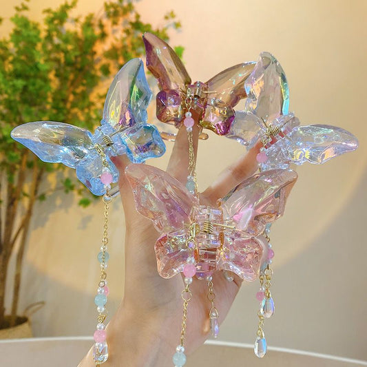 Crystal Butterfly Hair Clip MK18674 Susan