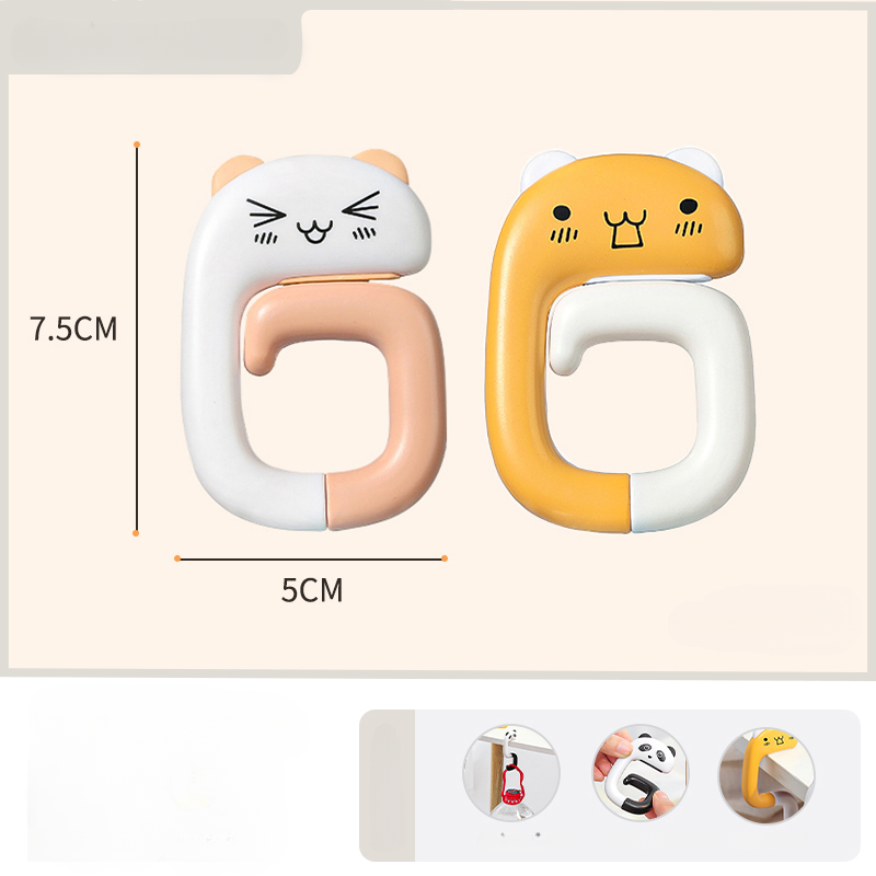 Lovely Kawaii Animal Home Decor Hook ON783 Cospicky