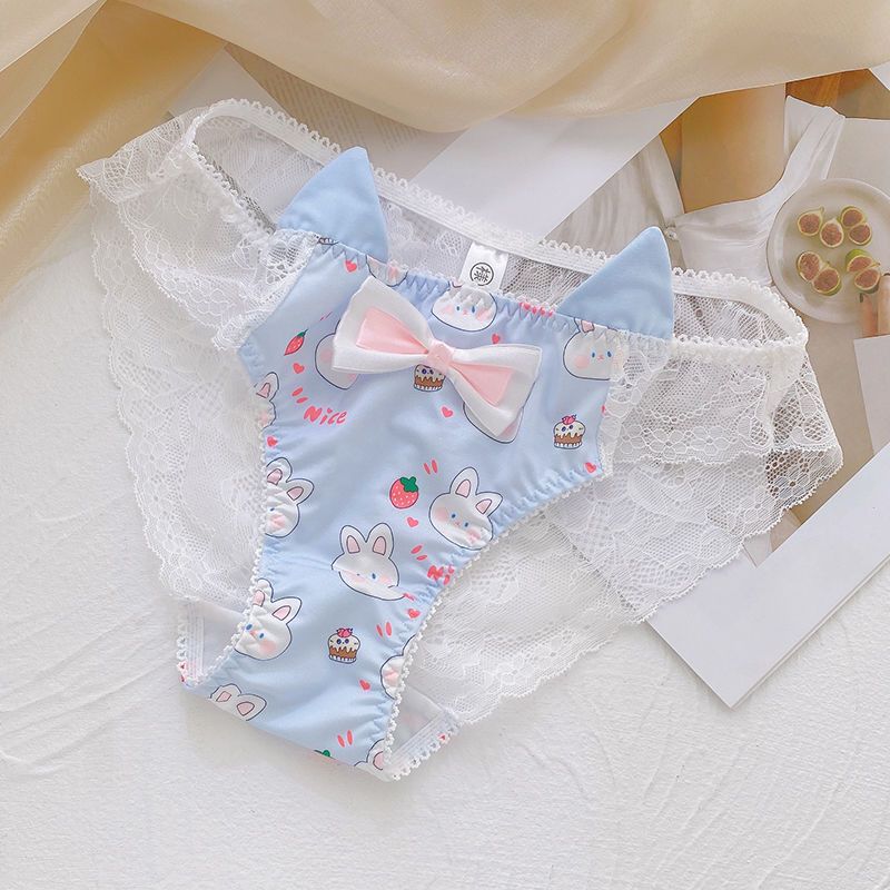 Cute Bunny Lace Panties MK Kawaii Store