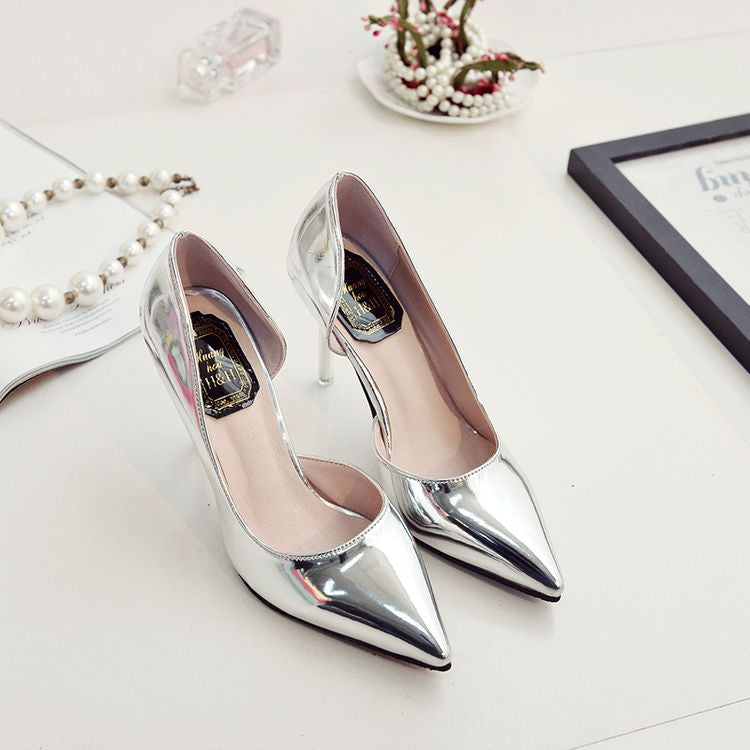Pointed Stiletto Heel Pumps cc19 MK Kawaii Store