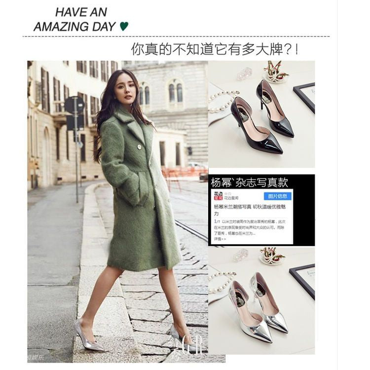 Pointed Stiletto Heel Pumps cc19 MK Kawaii Store
