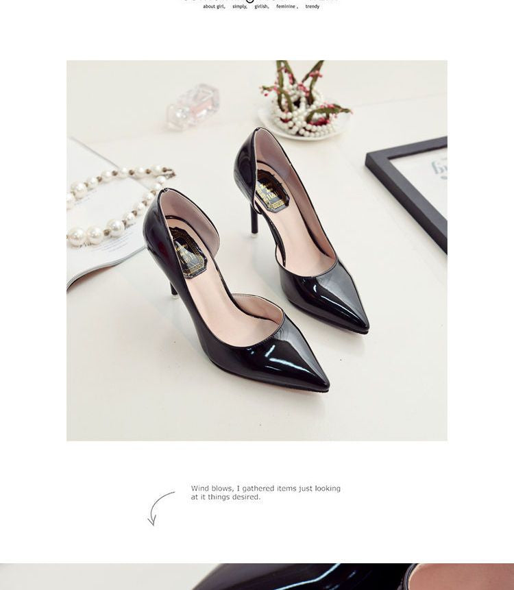 Pointed Stiletto Heel Pumps cc19 MK Kawaii Store