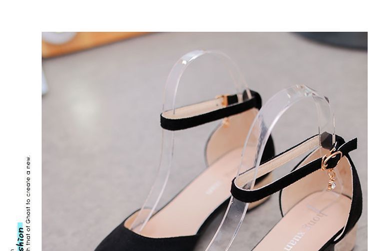 Faux Pearl Chunky Heels cc1 MK Kawaii Store