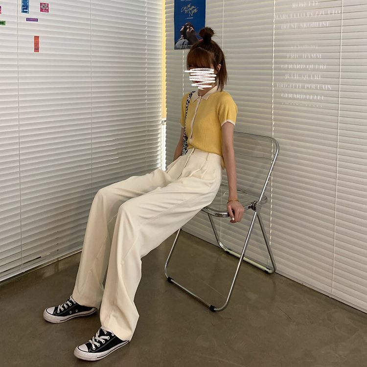 Wide-Leg Dress Pants dd8 MK Kawaii Store