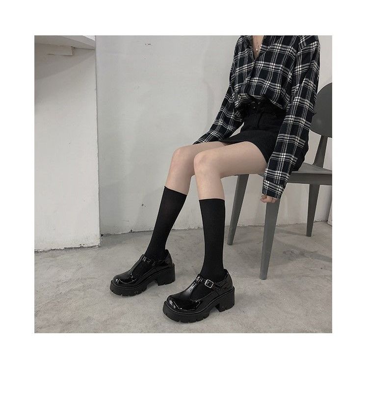 Platform-Heel Mary Janes BH1 MK Kawaii Store