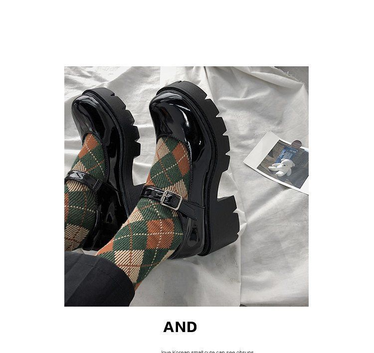 Platform-Heel Mary Janes BH1 MK Kawaii Store