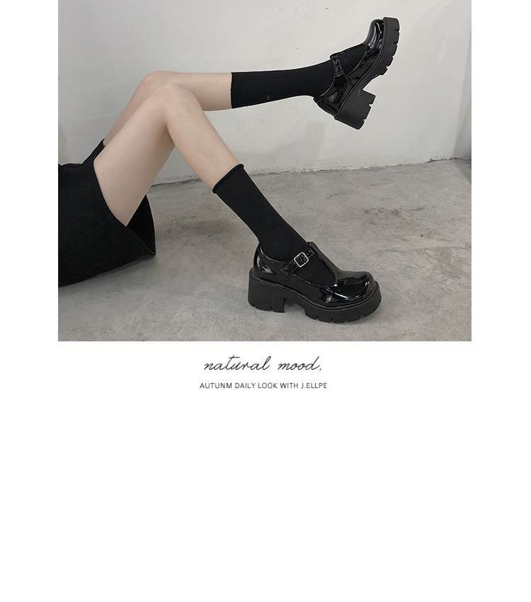 Platform-Heel Mary Janes BH1 MK Kawaii Store