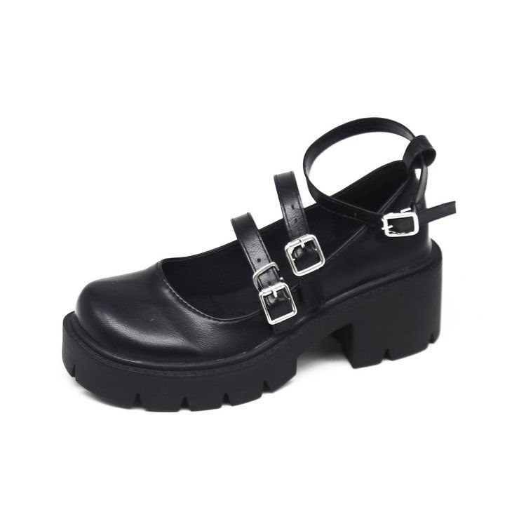 Platform Block Heel Mary Janes BH16 MK Kawaii Store