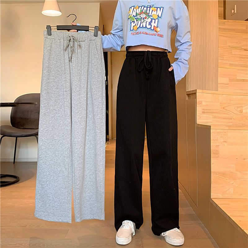 Wide-Leg Sweatpants dd35 MK Kawaii Store