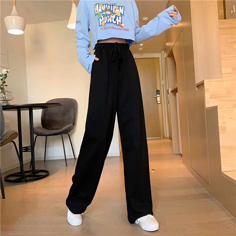 Wide-Leg Sweatpants dd35 MK Kawaii Store