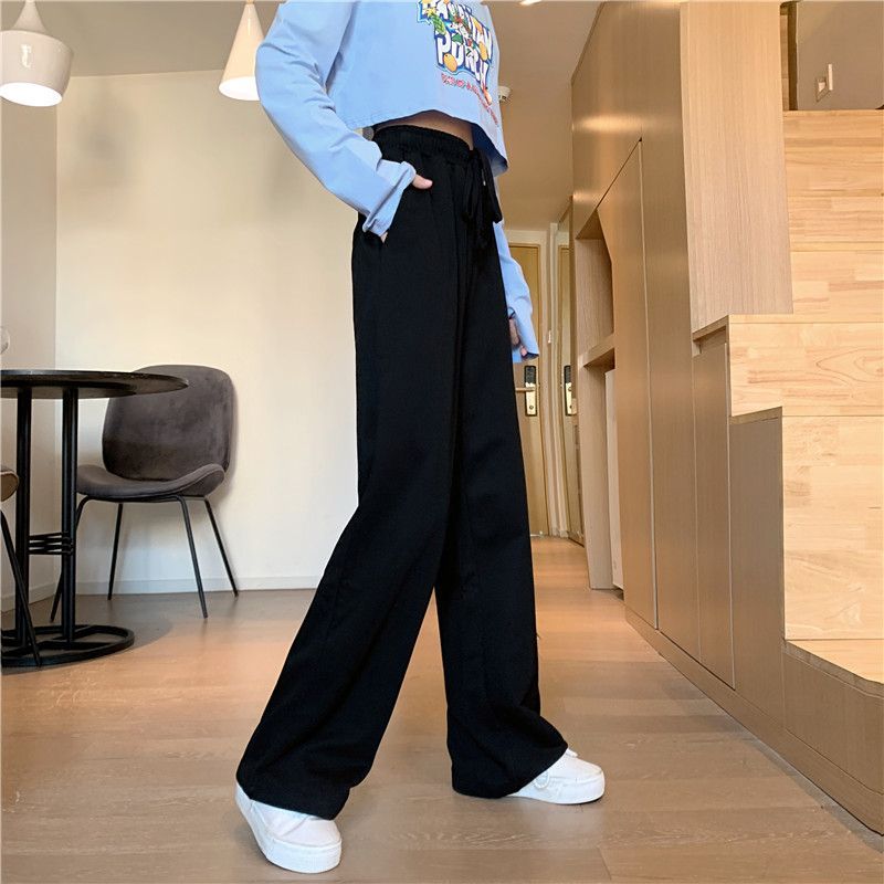 Wide-Leg Sweatpants dd35 MK Kawaii Store