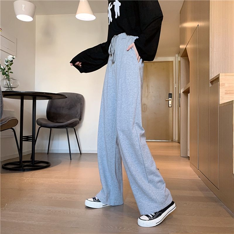 Wide-Leg Sweatpants dd35 MK Kawaii Store