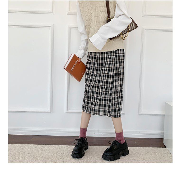 Faux Leather Platform Lace-Up Shoes BH22 MK Kawaii Store