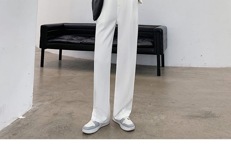 High-Waist Wide-Leg Trousers dd30 MK Kawaii Store