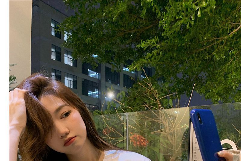 Heart Embroidered T-Shirt WI33 MK Kawaii Store