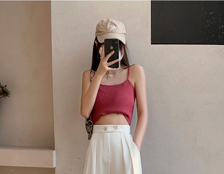 High Waist Wide Leg Dress Pants (Various Designs) dd25 MK Kawaii Store