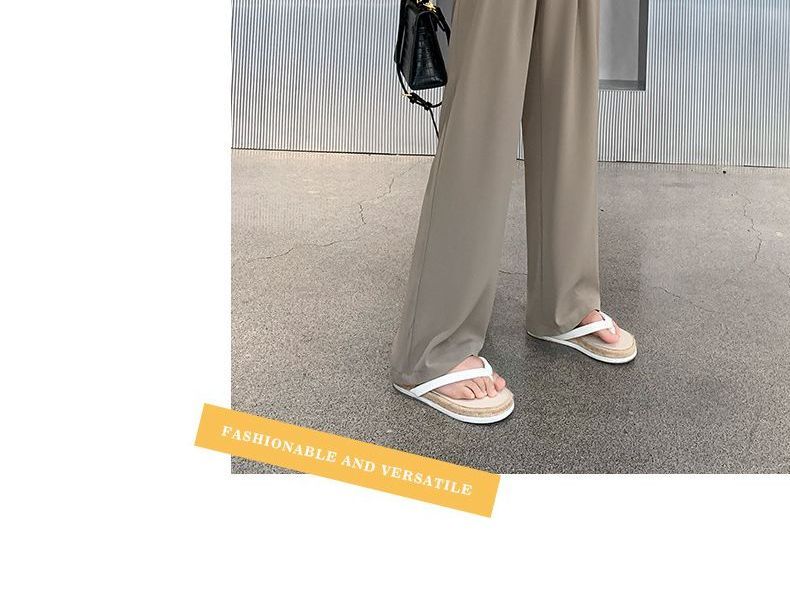 High Waist Wide Leg Dress Pants (Various Designs) dd25 MK Kawaii Store