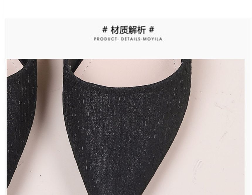 Faux Pearl High-Heel Sandals cc31 MK Kawaii Store