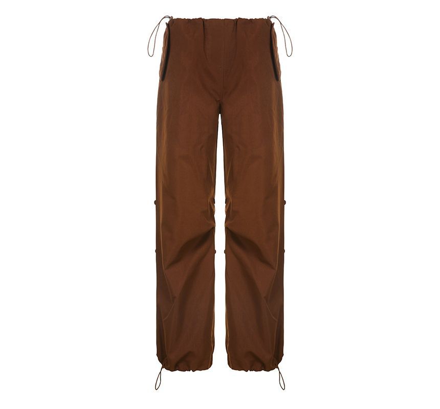 High Waist Wide Leg Cargo Pants dd2 MK Kawaii Store