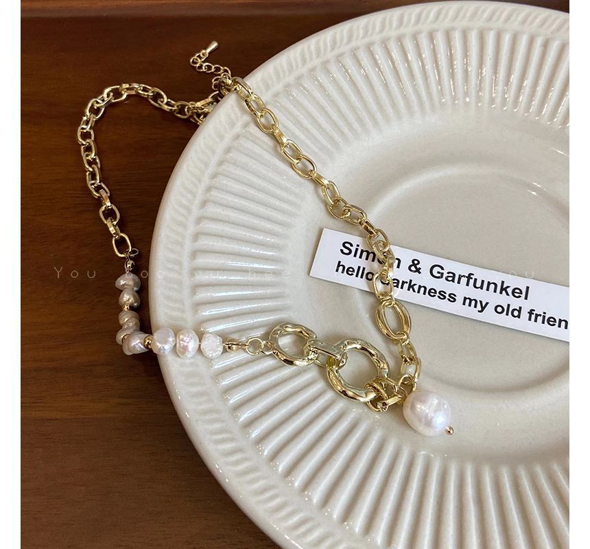 Faux Pearl Necklace IL19 MK Kawaii Store