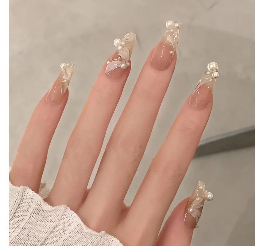 Embellished Faux Nail Tips ZS1047 MK Kawaii Store