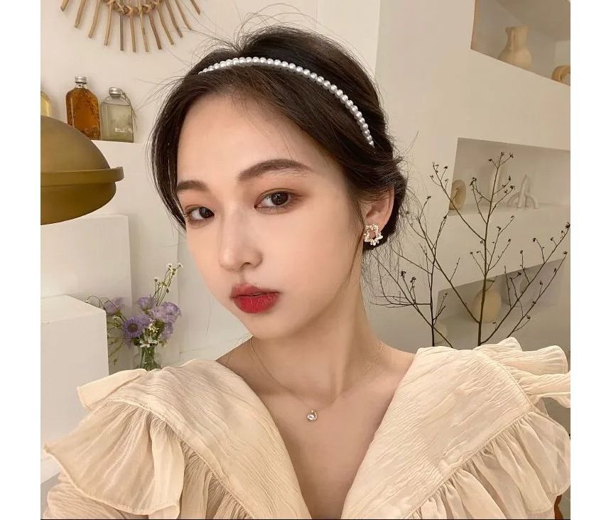 Faux Pearl Headband MK19042 MK Kawaii Store