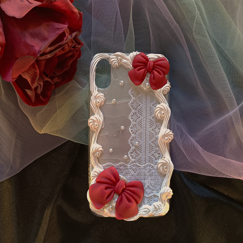 Royal Princess Big Bow Phone Case MK Kawaii Store