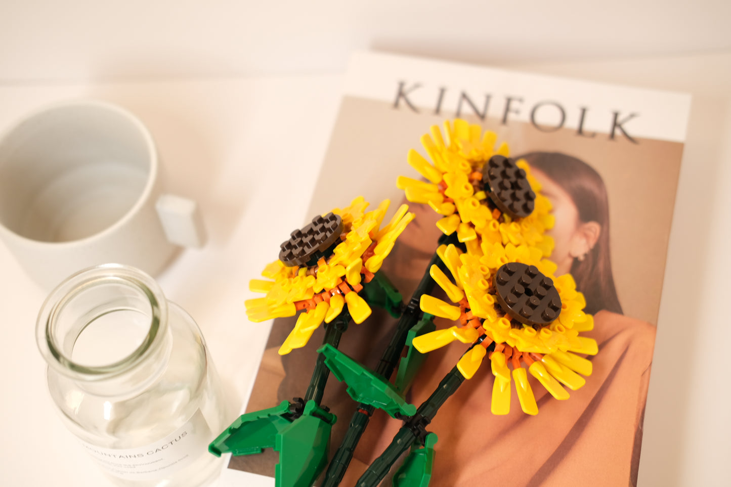 DIY Building Sunflower Blocks Susan