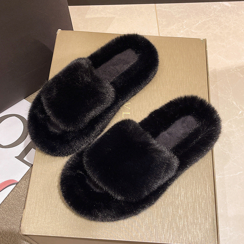 Cute Fluffy Home Slippers - Heartzcore Heartzcore