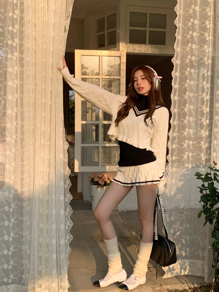 Y2k Kawaii Sailor Strip Set - Heartzcore MK Kawaii Store