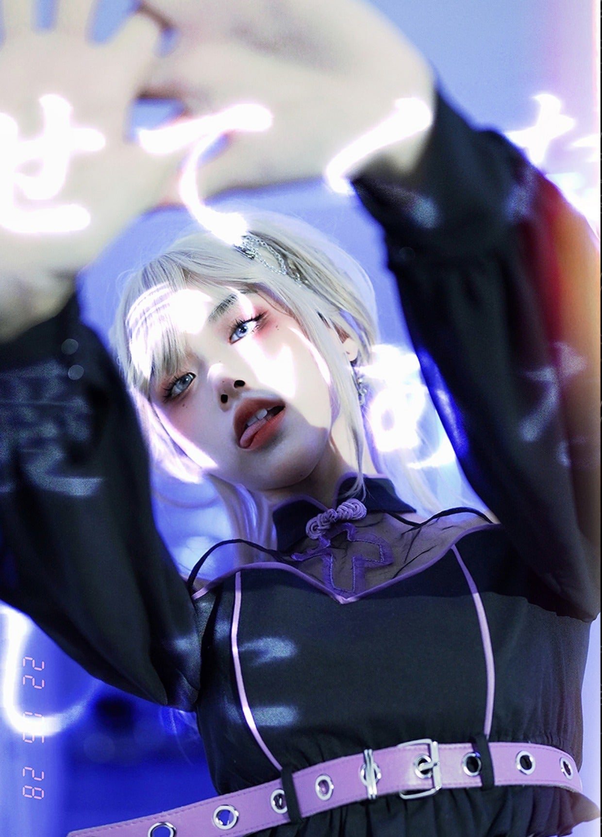 Kawaii Harajuku Black Pink Outfits ON812 ONI