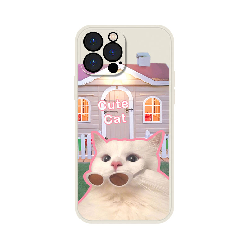 Sunglass Cat Dog Phone Case Susan