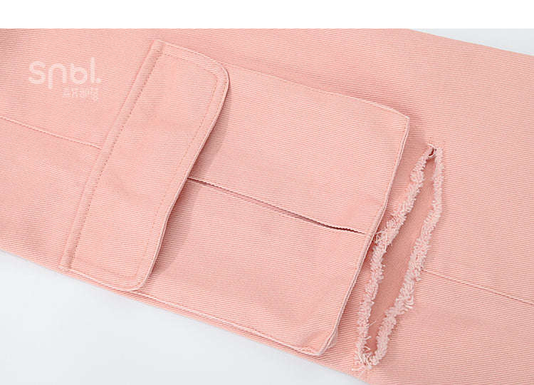 Soft Spring Pink Bears Overalls ON633 ONI