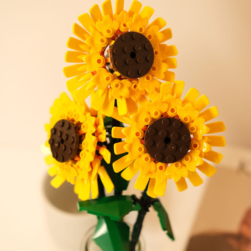 DIY Building Sunflower Blocks Susan