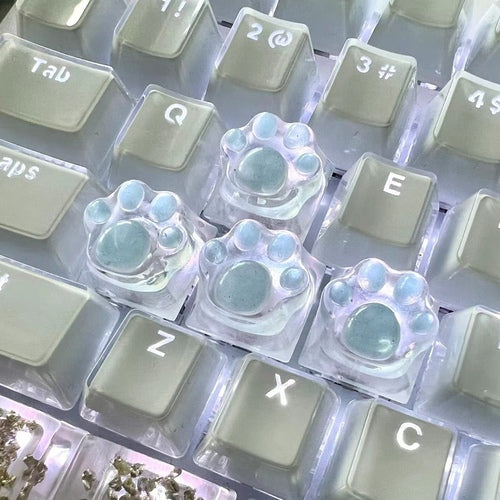 GG Kawaii Animal Paws Transparent Keycaps MK19007 MK Kawaii Store