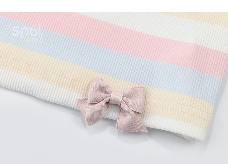 Pastel Rainbow Spaguetty Straps Bears Top ON630 ONI