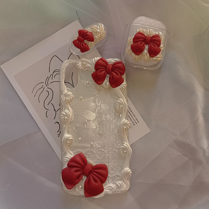 Royal Princess Big Bow Phone Case MK Kawaii Store