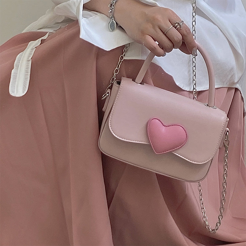 Pink Heart Purse - Cupcake MK Kawaii Store