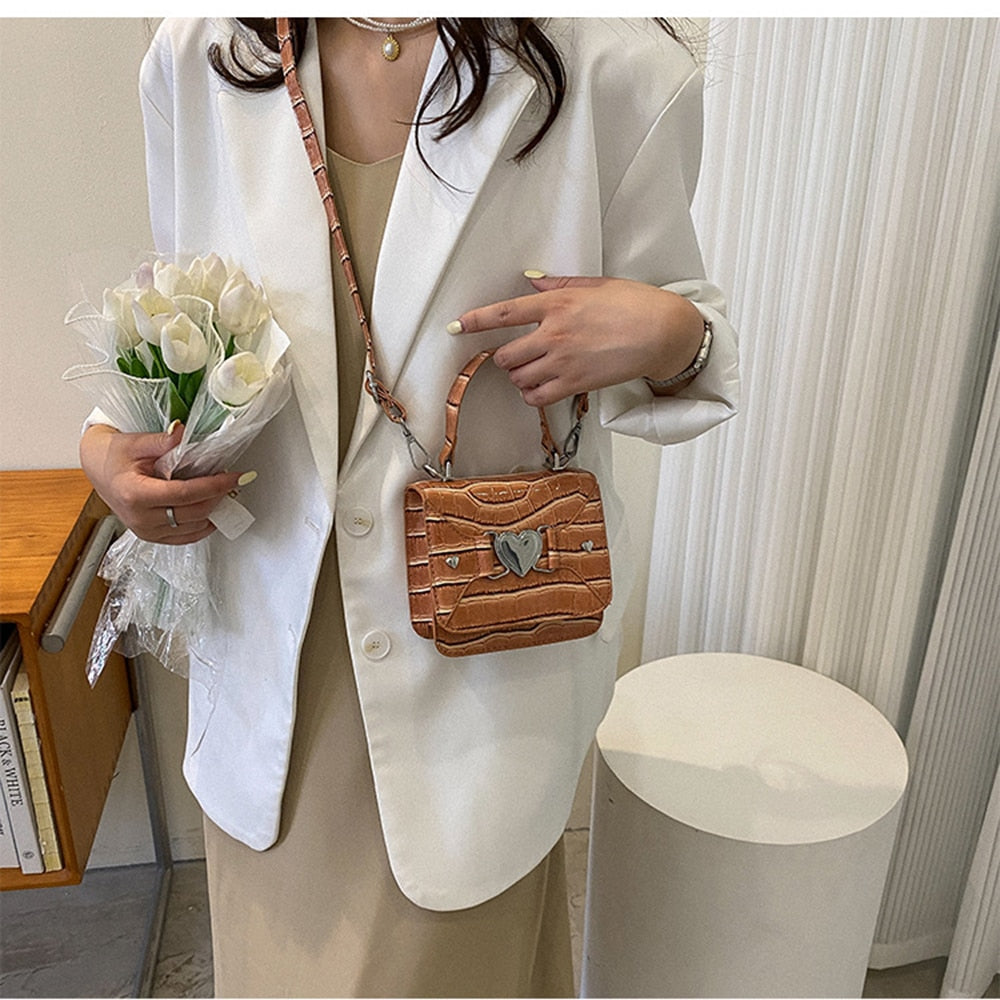 Heart Handbag Purse - Heartzcore Heartzcore