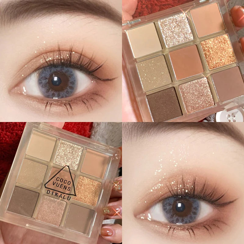 9 Colors Transparent Eye Shadow MK18829 MK Kawaii Store