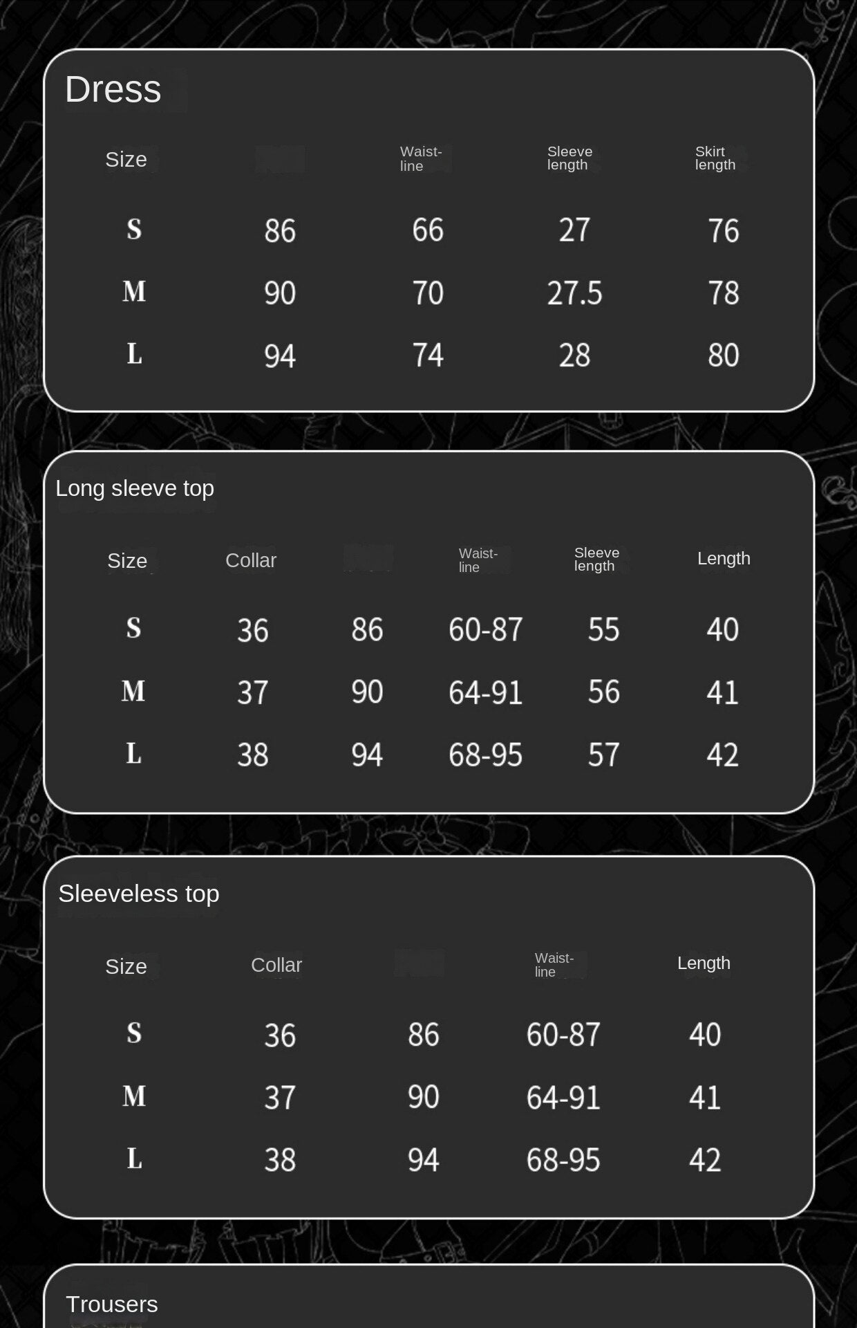 Kawaii Harajuku Black Pink Outfits ON812 ONI