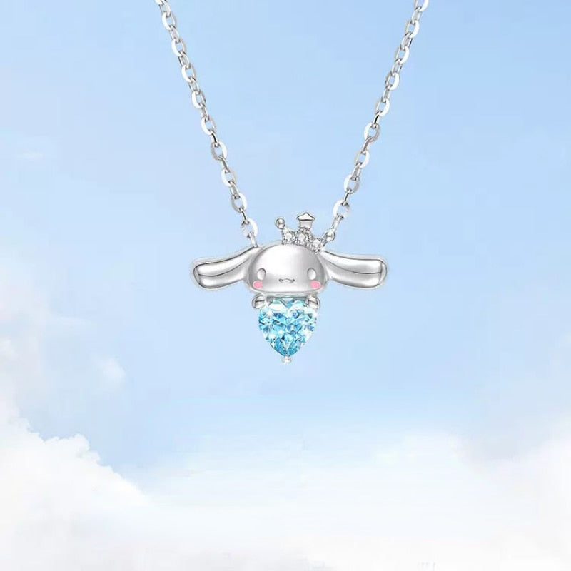 Cute Animal heart Necklace MK18693 Susan