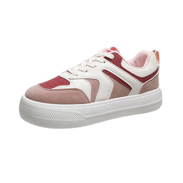 Color Block Platform Sneakers BL32 MK Kawaii Store
