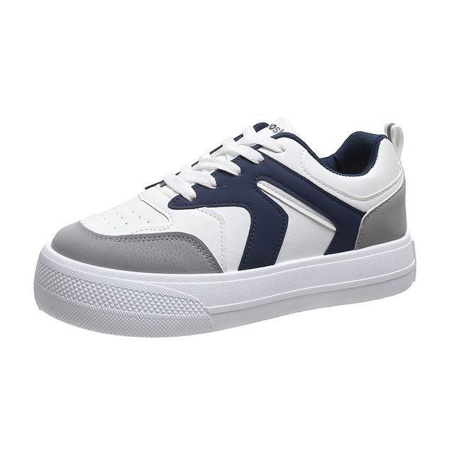 Color Block Platform Sneakers BL32 MK Kawaii Store