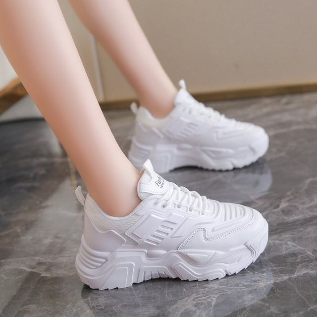 Chunky Lace-Up Sneakers BL15 MK Kawaii Store